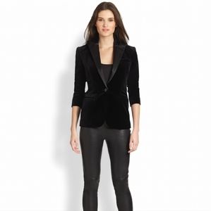 🤵‍♀Ralph Lauren Black Label - Women's Velvet Tuxedo Jacket